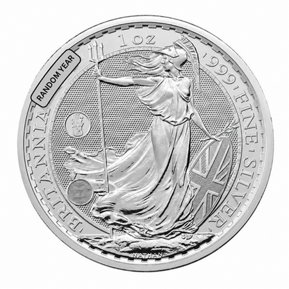 UK Britannia Merlion Privy (Encapsulated) 1 oz Silver Coins - ID 4791