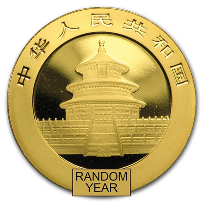 Chinese Panda 30 gr Gold Coins - ID 4297