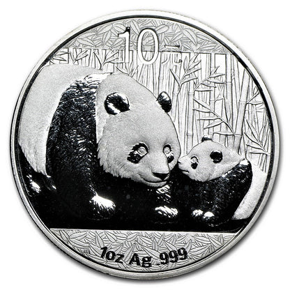 Chinese Panda Silver Coins - ID 312