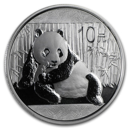 Chinese Panda Silver Coins - ID 2082