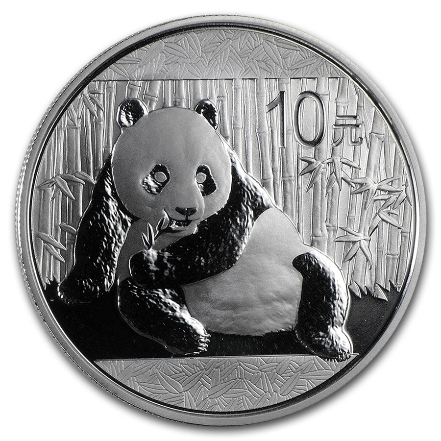 Chinese Panda 1 oz Silver Coins - ID 2082