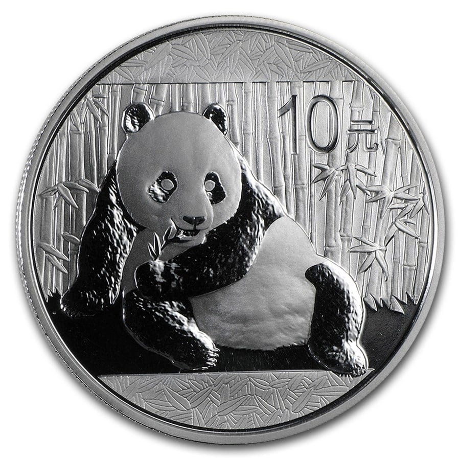 Chinese Panda 1 oz Silver Coins - ID 2082