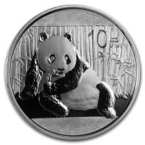 Chinese Panda 1 oz Silver Coins - ID 2082