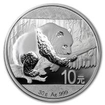Chinese Panda 30 gr Silver Coins - ID 460