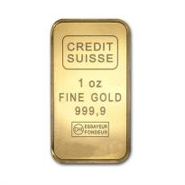 Credit Suisse (NO ASSAY CARD) Minted Gold Bars - ID 2952