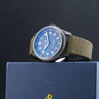 Breitling Aviator 8 Automatic 41 black steel Curtiss Warhawk M173152A1L1X1