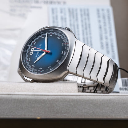 H. Moser & Cie. 6902-1201 Streamliner Flyback Chronograph Blue