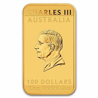 Dragon Rectangular Gold Coins - ID 4622