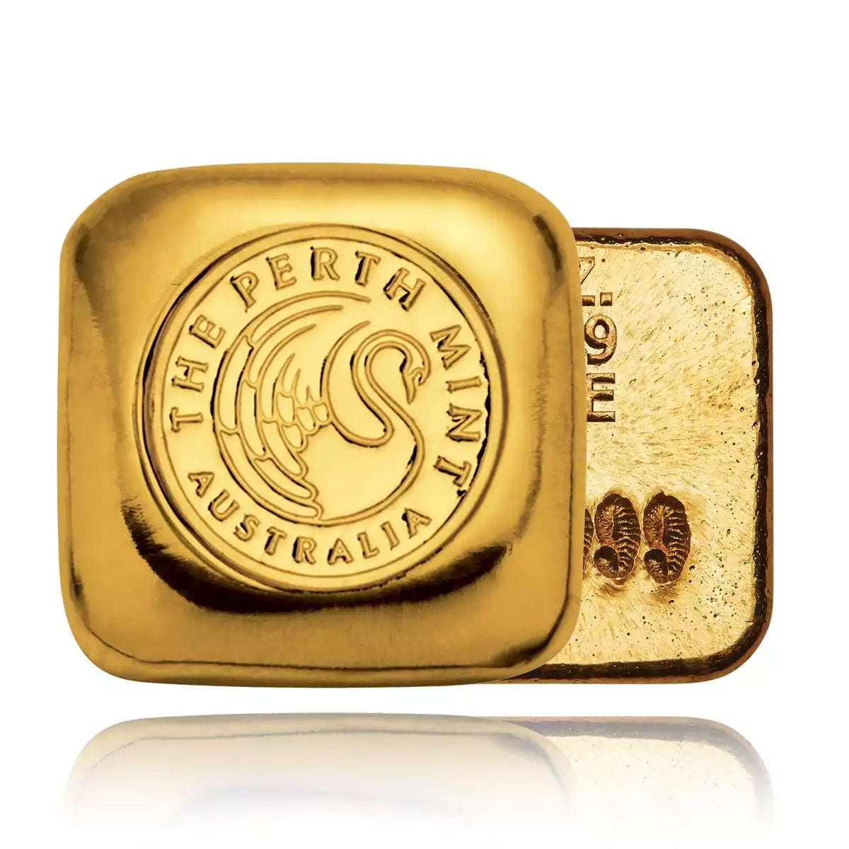 1oz Perth Mint Serialised Gold Cast Bar