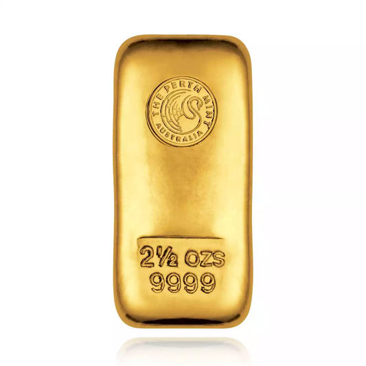 2.5oz Gold Bullion - Perth Mint