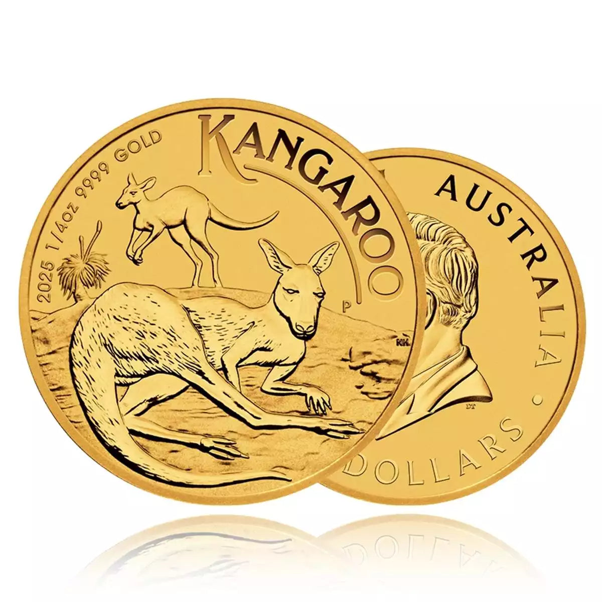 1/4oz Gold Coin 2025 Kangaroo - Perth Mint