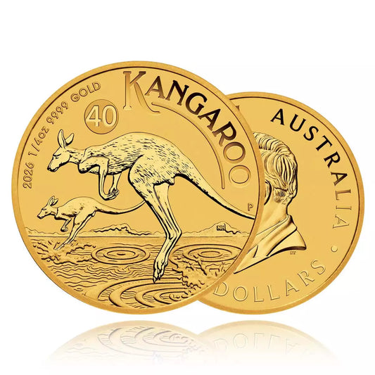 1/4oz Gold Coin 2026 Kangaroo - Perth Mint