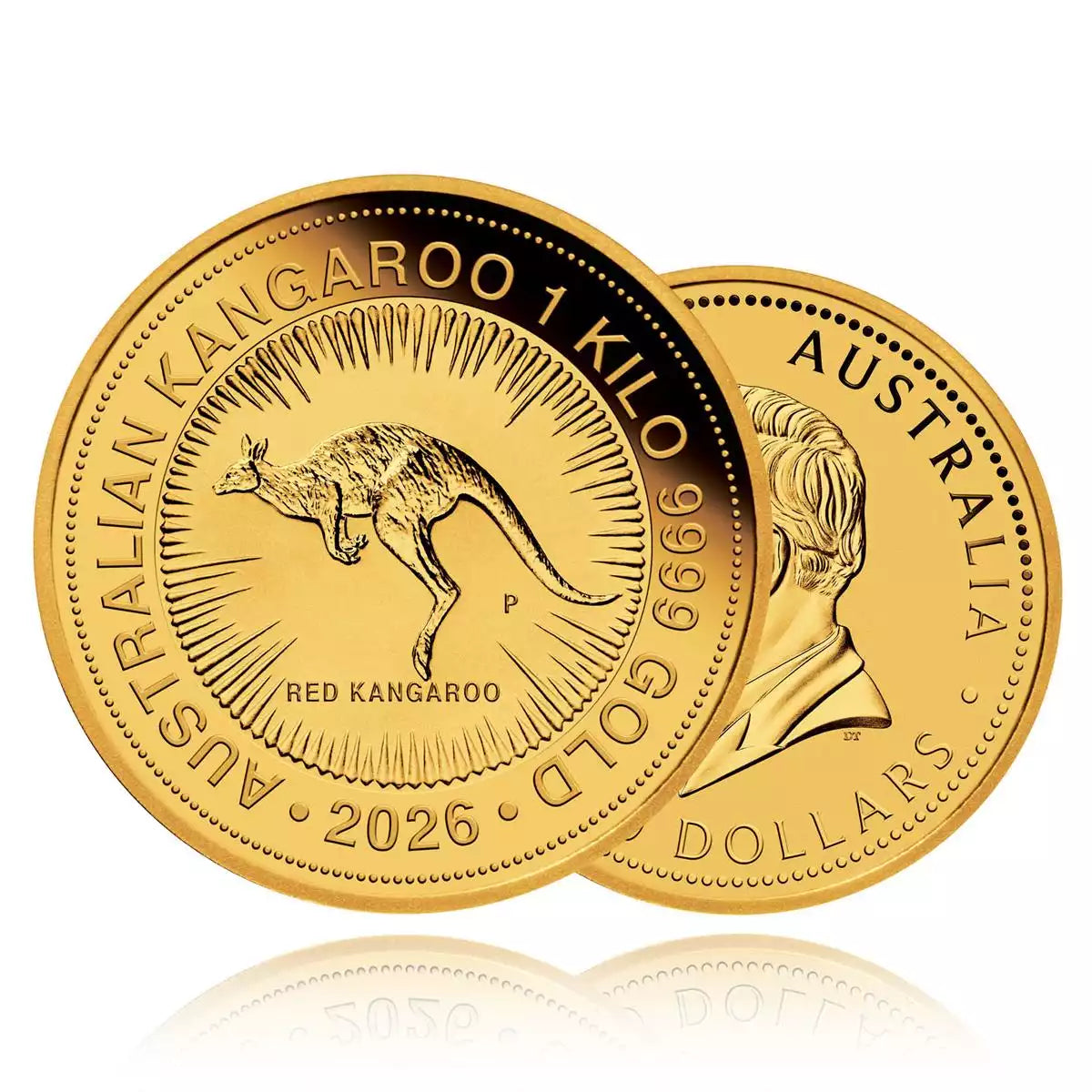 1kg Gold Coin 2026 Kangaroo - Perth Mint