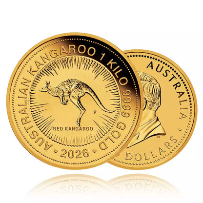 1kg Gold Coin 2026 Kangaroo - Perth Mint