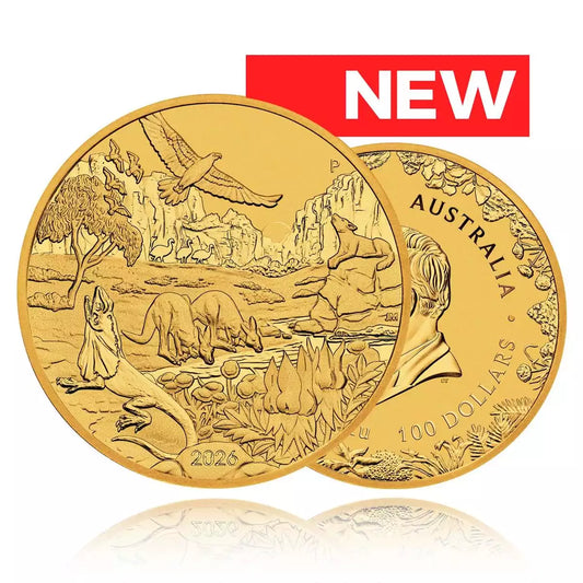 1oz Gold Coin 2026 Outback - Perth Mint