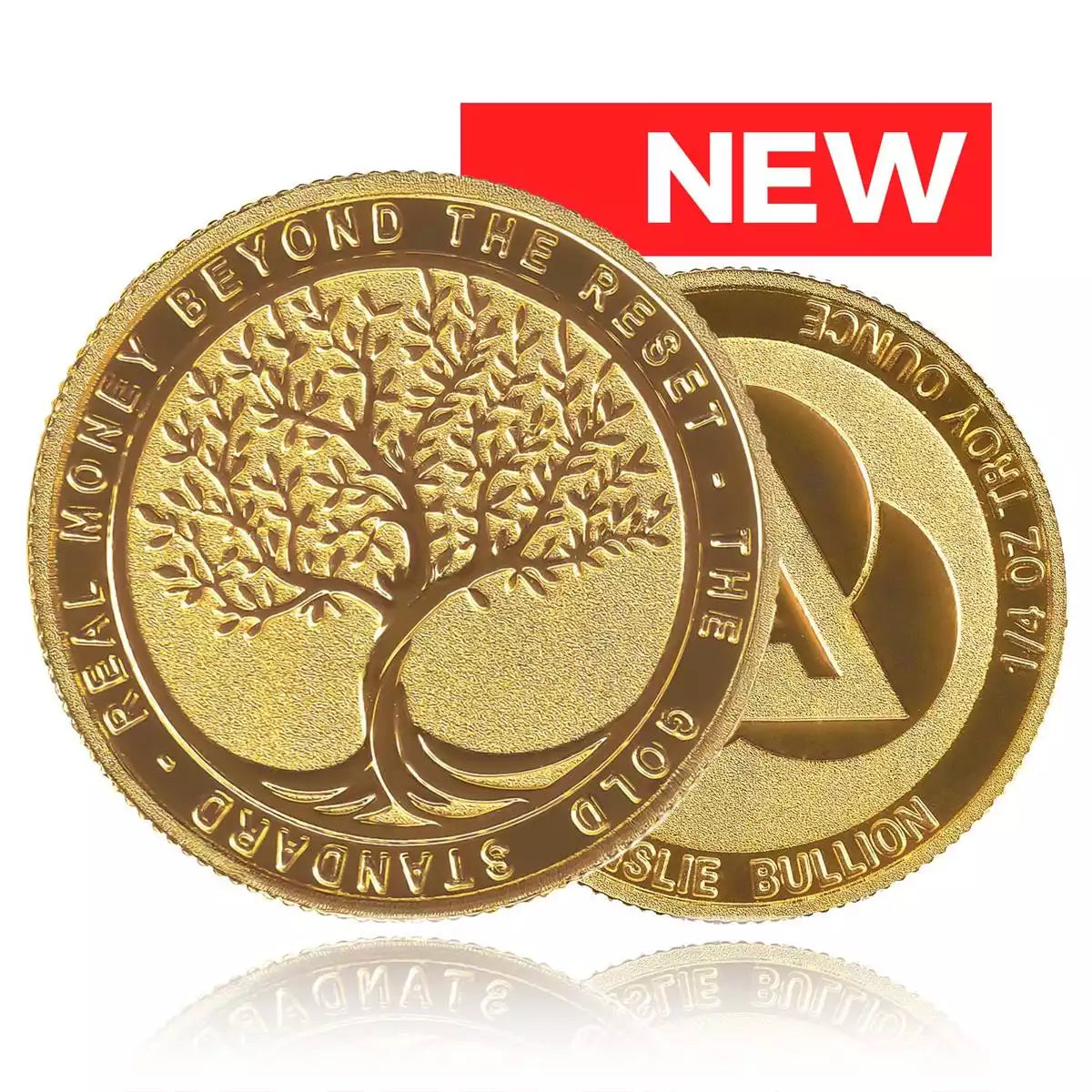 1/4oz Ainslie Minted Gold Round