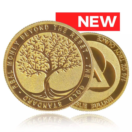 1/4oz Ainslie Minted Gold Round