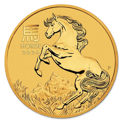 Perth Mint Lunar Series 2 gr Gold Coins - ID 4679