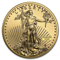 GMS American Gold Eagle 8 gr Gold Coins - ID 3240