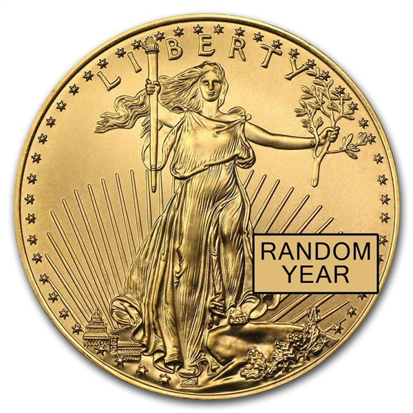 GMS American Gold Eagle 8 gr Gold Coins - ID 3240
