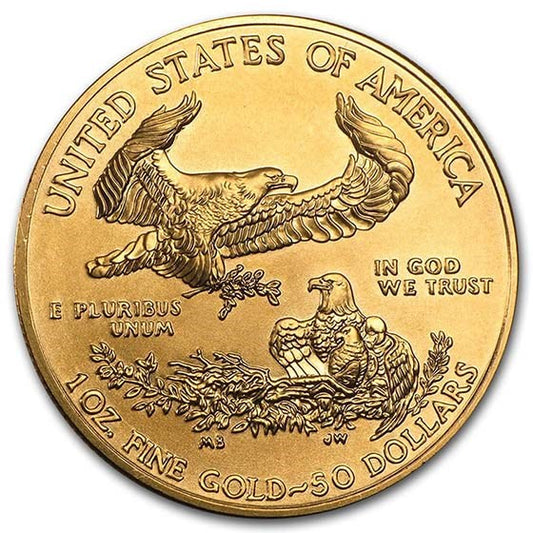 GMS American Gold Eagle 34 gr Gold Coins - ID 3237