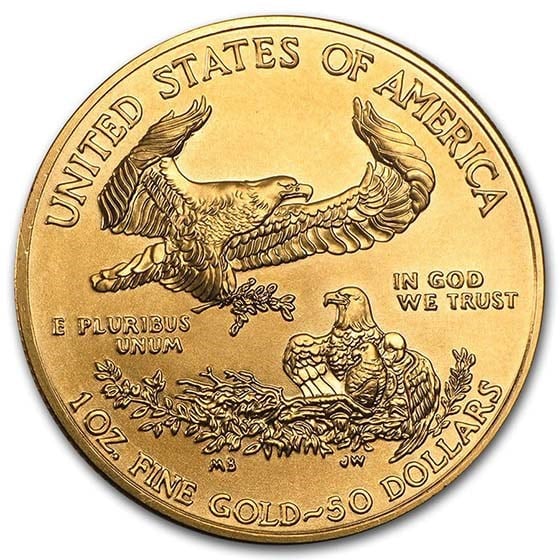 GMS American Gold Eagle 34 gr Gold Coins - ID 3237