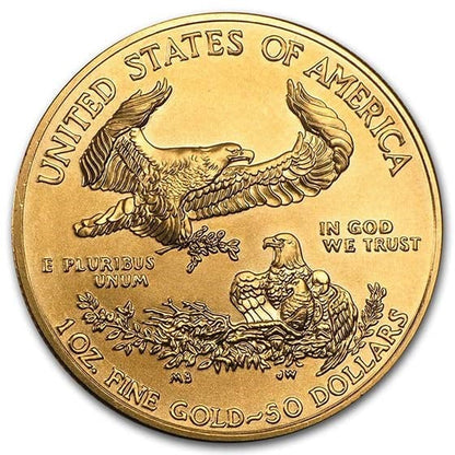 GMS American Gold Eagle 34 gr Gold Coins - ID 3237