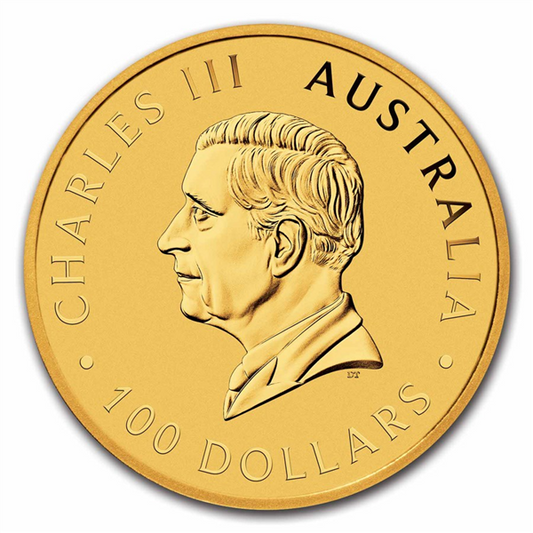 Australian Kangaroo Nugget Gold Coins - ID 4435