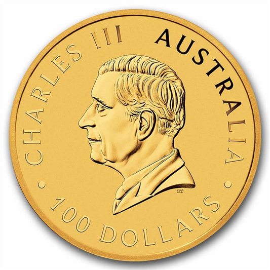 Australian Kangaroo Nugget 1 oz Gold Coins - ID 4754