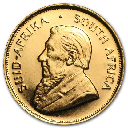 GMS South African Krugerrand 3 gr Gold Coins - ID 3244