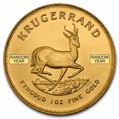 South African Krugerrand Gold Coins - ID 760