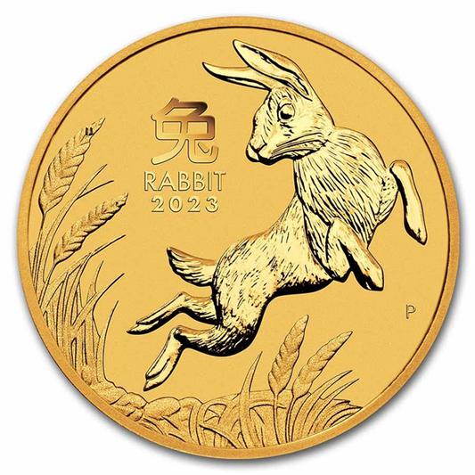 Perth Mint Lunar Series 2 gr Gold Coins - ID 2851