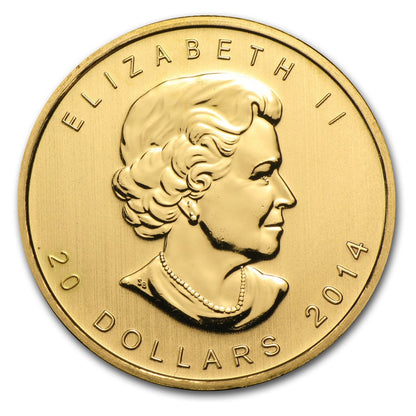 Canadian Maple Leaf 1/2 oz Gold Coins - ID 2431