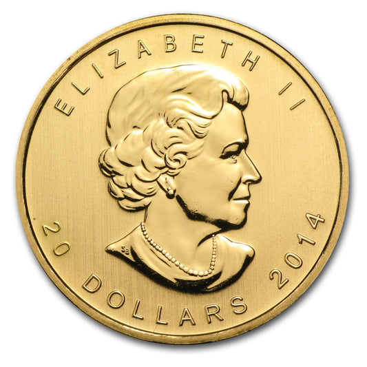 Canadian Maple Leaf 1/2 oz Gold Coins - ID 2431