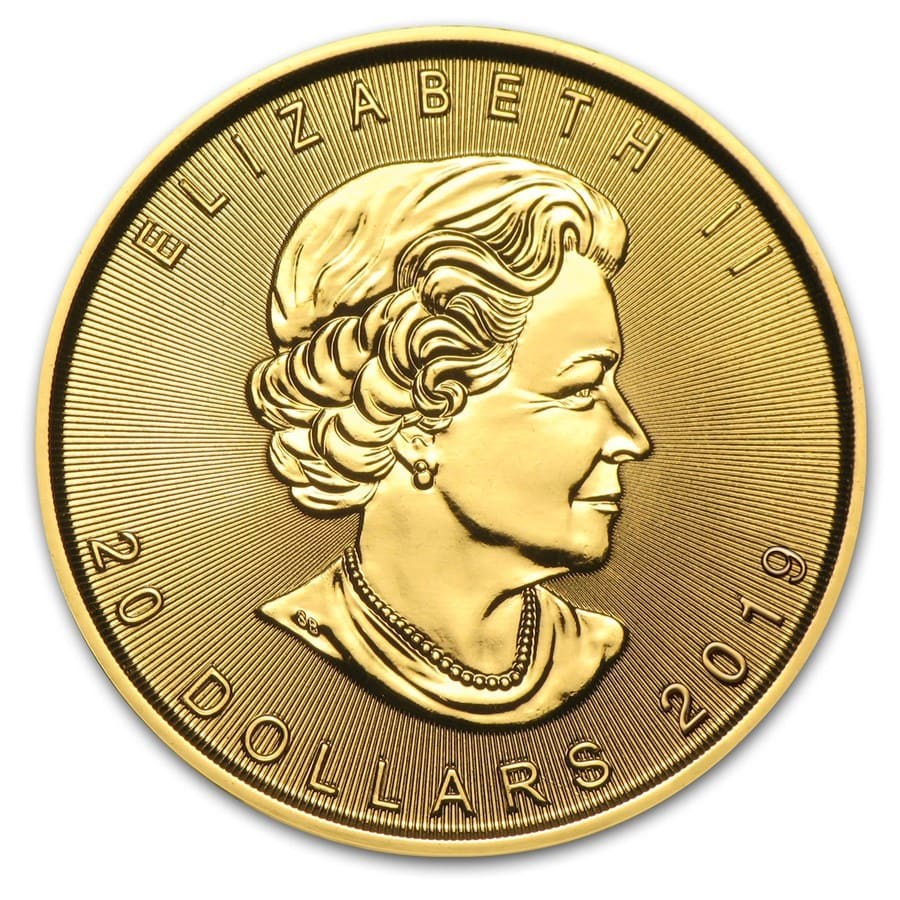 Canadian Maple Leaf 1/2 oz Gold Coins - ID 1685