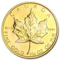 Canadian Maple Leaf 3 gr Gold Coins - ID 1430