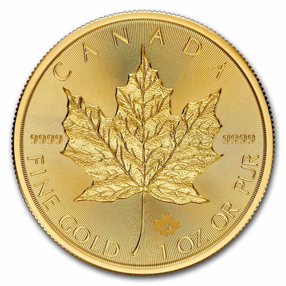 Canadian Maple Leaf 1 oz Gold Coins - ID 4417