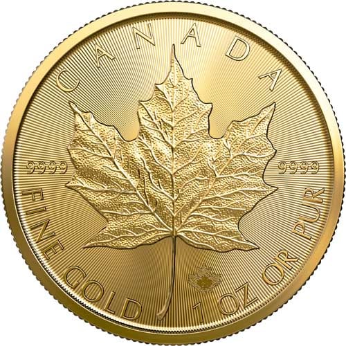 Canadian Maple Leaf 1 oz Gold Coins - ID 2934