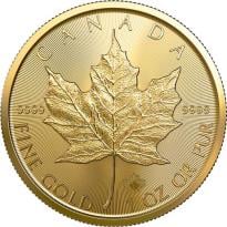 Canadian Maple Leaf 1 oz Gold Coins - ID 2934
