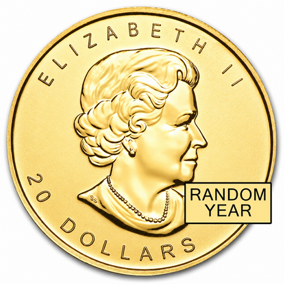Canadian Maple Leaf 1/2 oz Gold Coins - ID 2034