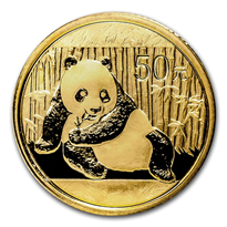 Chinese Panda 1 oz Gold Coins - ID 2719