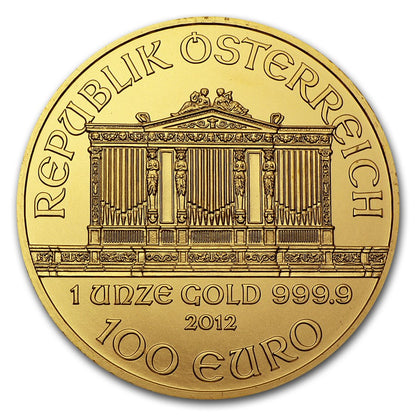Vienna Philharmonics 1 oz Gold Coins - ID 4389