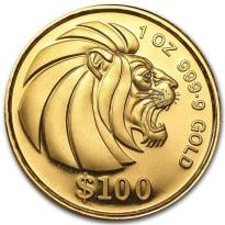 Singapore Lion 999.9 Gold Coins - ID 2584