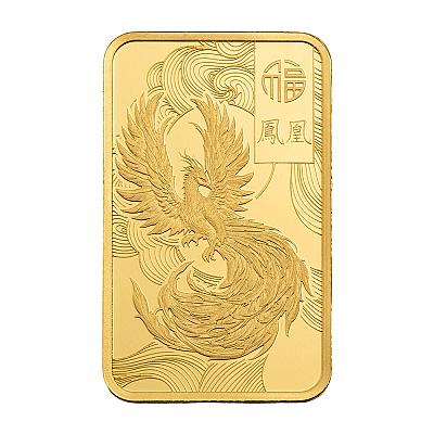 PAMP Good Luck Phoenix 5g Gold Bar