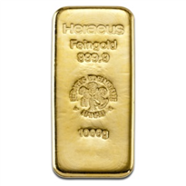 Heraeus Cast Gold Bars - ID 254