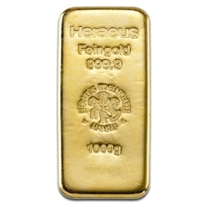 Heraeus Cast Gold Bars - ID 254