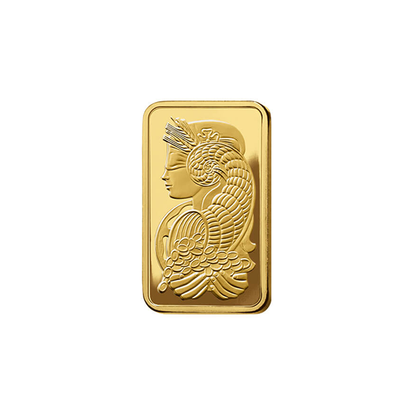 100g Gold PAMP Fortuna Bar
