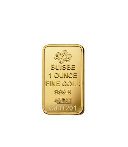 1oz Gold PAMP Fortuna Bar