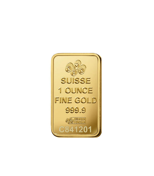 1oz Gold PAMP Fortuna Bar