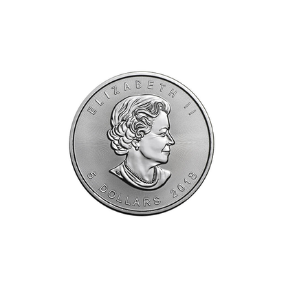 1oz Silver Canadian Maple Leaf Coin